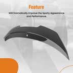 Rear Trunk Spoiler for Audi A3 S3 RS3 4-Door (2014–2020) Carbon Fiber PSM Style