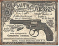 Smith & Wesson 1892 Ad Tin Sign Wall Decor (2014)