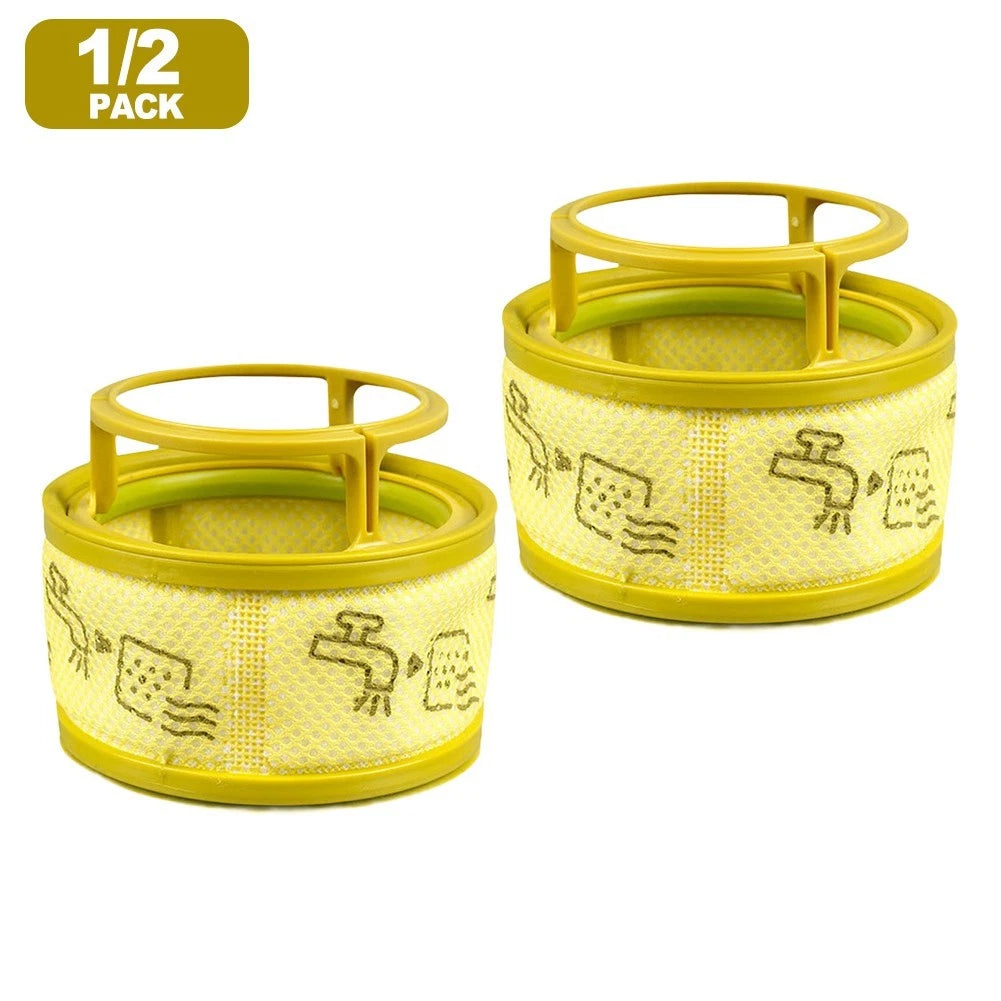 Washable Filter Kit for Vacuum Cleaner (Captures Fine Dust Particles)