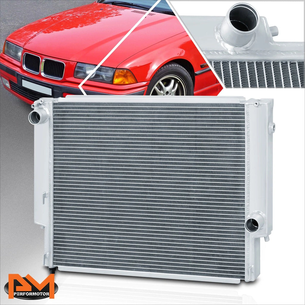 2-Row Aluminum Radiator for BMW E36 3-Series (1992–1999)
