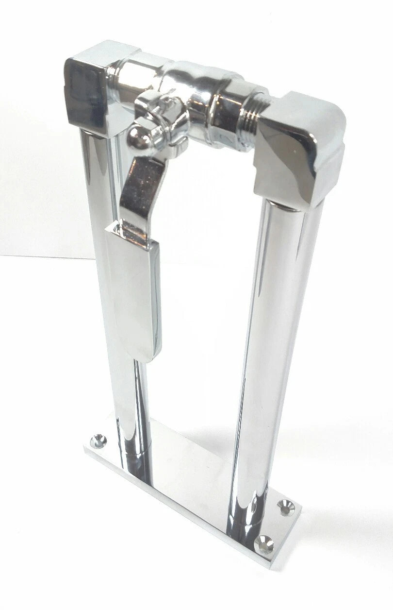 11 Inch Train Horn Stand Heavy Duty Interior Floor Mount for Chrome Hooper (—)