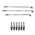 Denso 7mm Wire Set & 6 Iridium Spark Plugs Kit for Dodge Jeep (3.7)