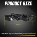 Front Bumper Bracket Set for Kia Soul (2020–2024) Driver Passenger Black