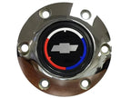 Horn Button for Chevrolet Bowtie 6 Hole Chrome Steering Wheel (1992–2002)