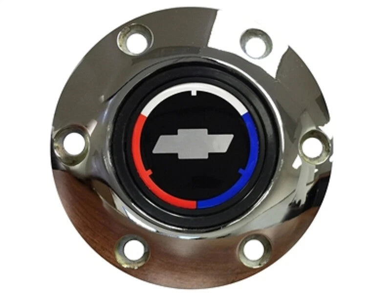 Horn Button for Chevrolet Bowtie 6 Hole Chrome Steering Wheel (1992–2002)