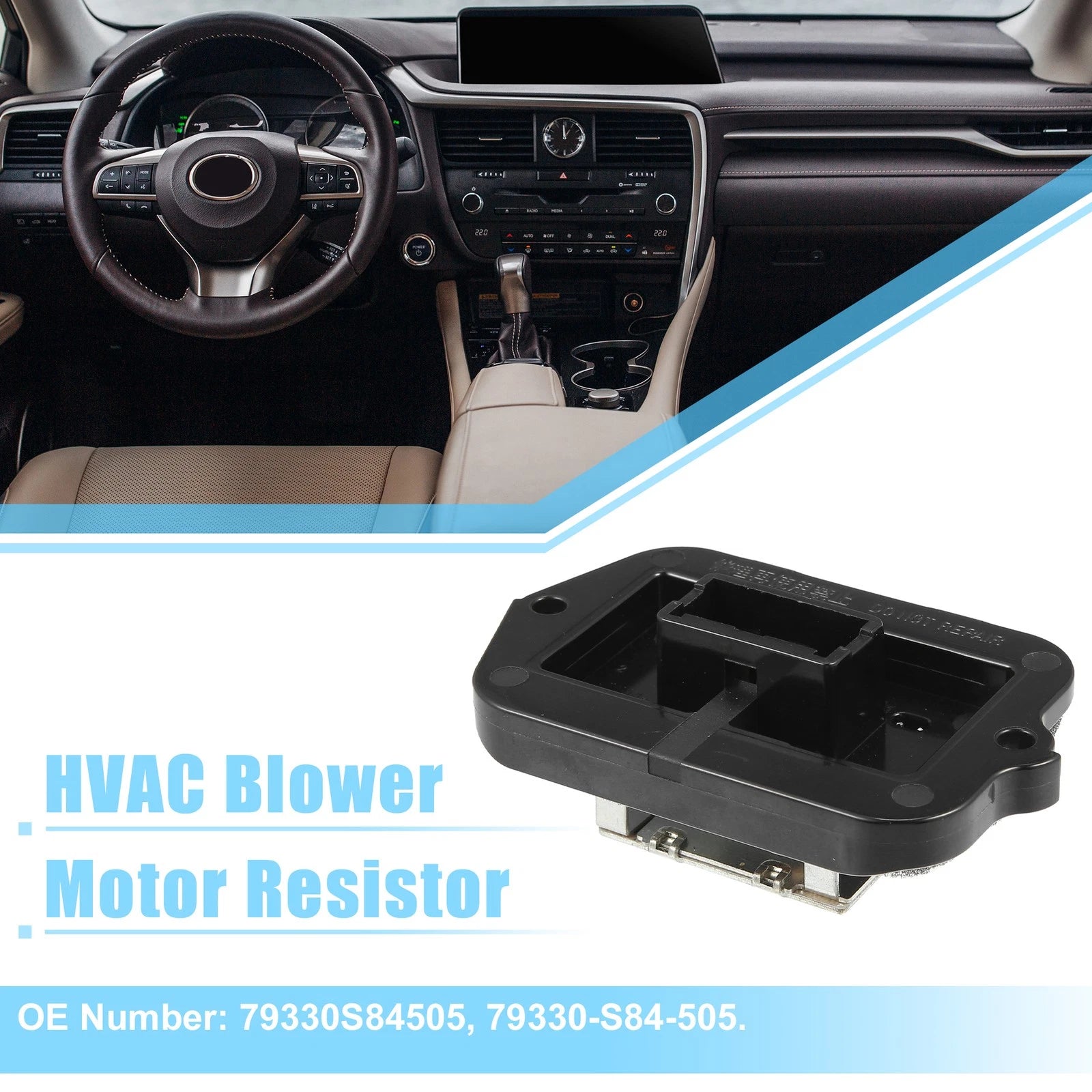 HVAC Blower Motor Resistor for Honda Accord (2003–2007)