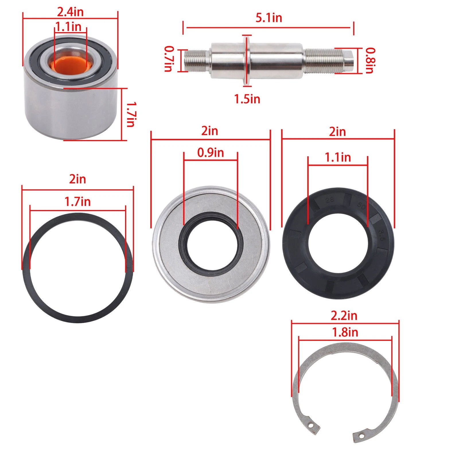 Jet Pump Rebuild Kit for Seadoo GTX RXP RXT GTR (2002–2023)