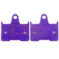 Rear Carbon Fiber Brake Pads for Suzuki GSXR 600 750 1000 (FA254)