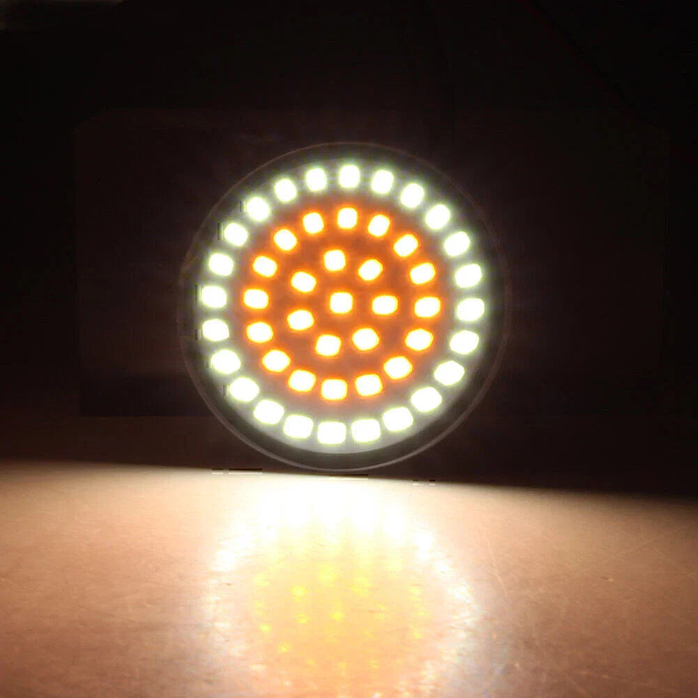 LED Turn Signal Light Bulb 48 LED for Harley Touring Softail