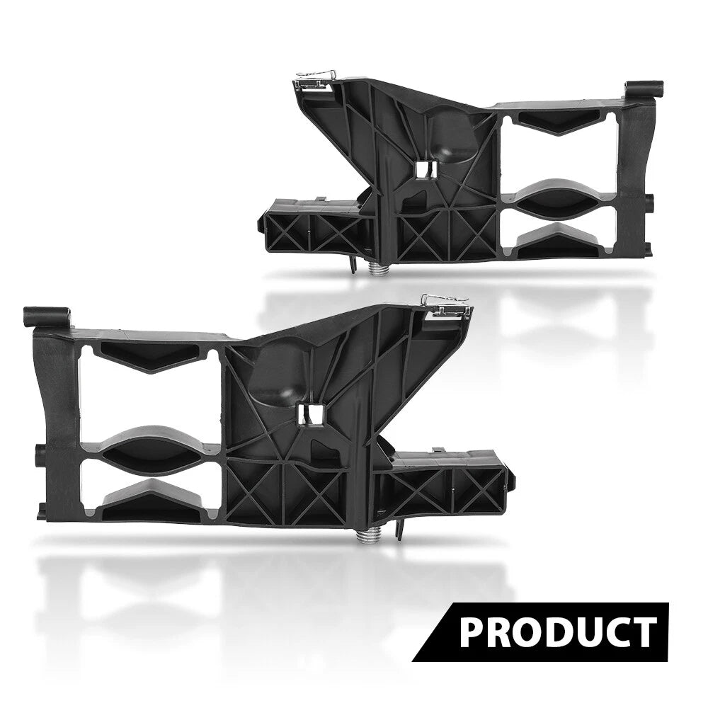 Set of 2 Front Bumper Headlight Support Brackets for Audi A6 A7 (2012–2018)