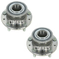 Set of 2 Rear Timken Wheel Bearing and Hub Kits for Ford Mazda Mercury (FWD)
