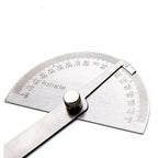 Rotary Angle Finder Machinist Ruler for Stainless Steel (0-180°)