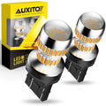 Set of 2 Amber LED Front Turn Signal Light Bulbs for Various Models