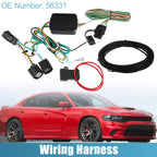 Set of 1 56331 4-Pin Trailer Wiring Harness for Dodge Grand Caravan (2011–2016)