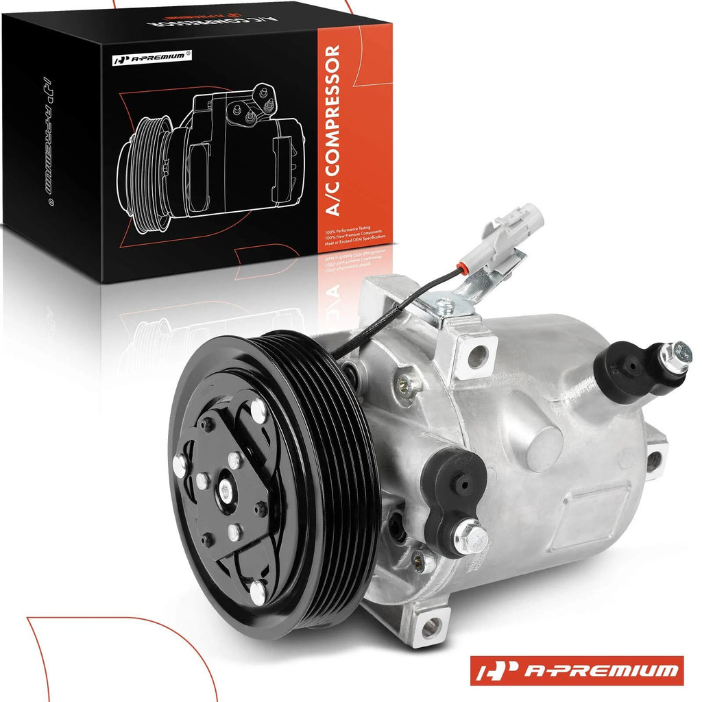 A/C Compressor with Clutch for Mitsubishi Mirage (2014–2015, 2017–2022)