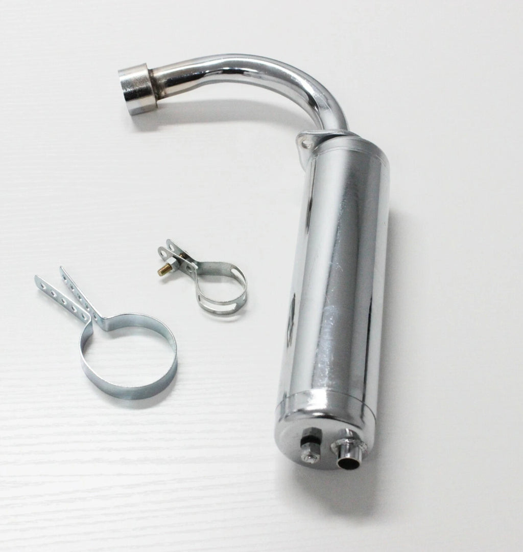 Exhaust Muffler Pipe for Motorised Push Bike 100CC (2 Stroke)