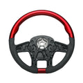 YourGrip Leather Wood Steering Wheel Replacement for Kenworth T680 (2013–2021)