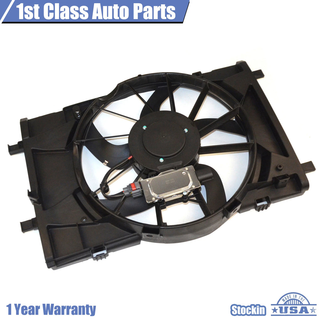 Radiator Cooling Fan Assembly for Ford Fusion Lincoln MKZ Mercury Milan (2006–2012)
