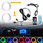 LED Ambient Lighting Strip for Car Interior (Universal Fit)