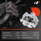 Rear Disc Brake Caliper with Bracket for BMW F12 640i/650i (2012–2017)