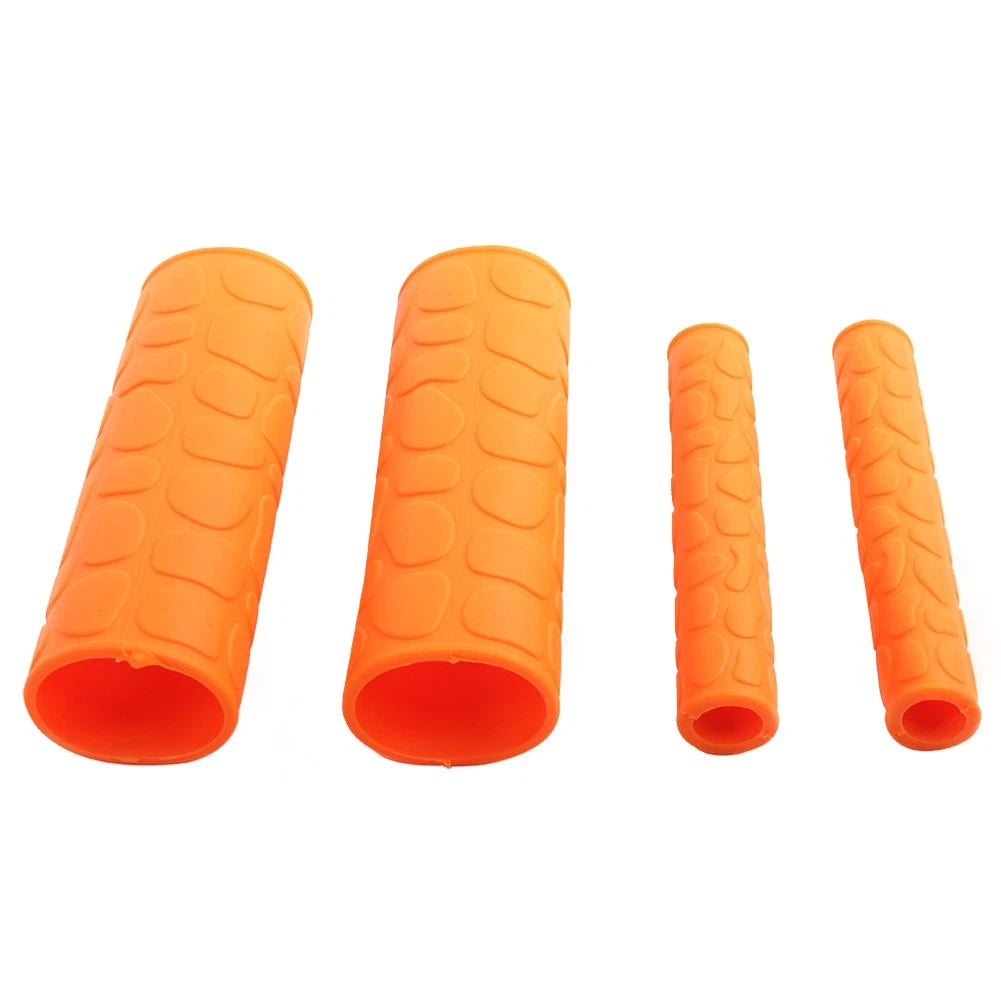 Hand Grips for Dirt Bike Motorcycle (TRP, Orange)
