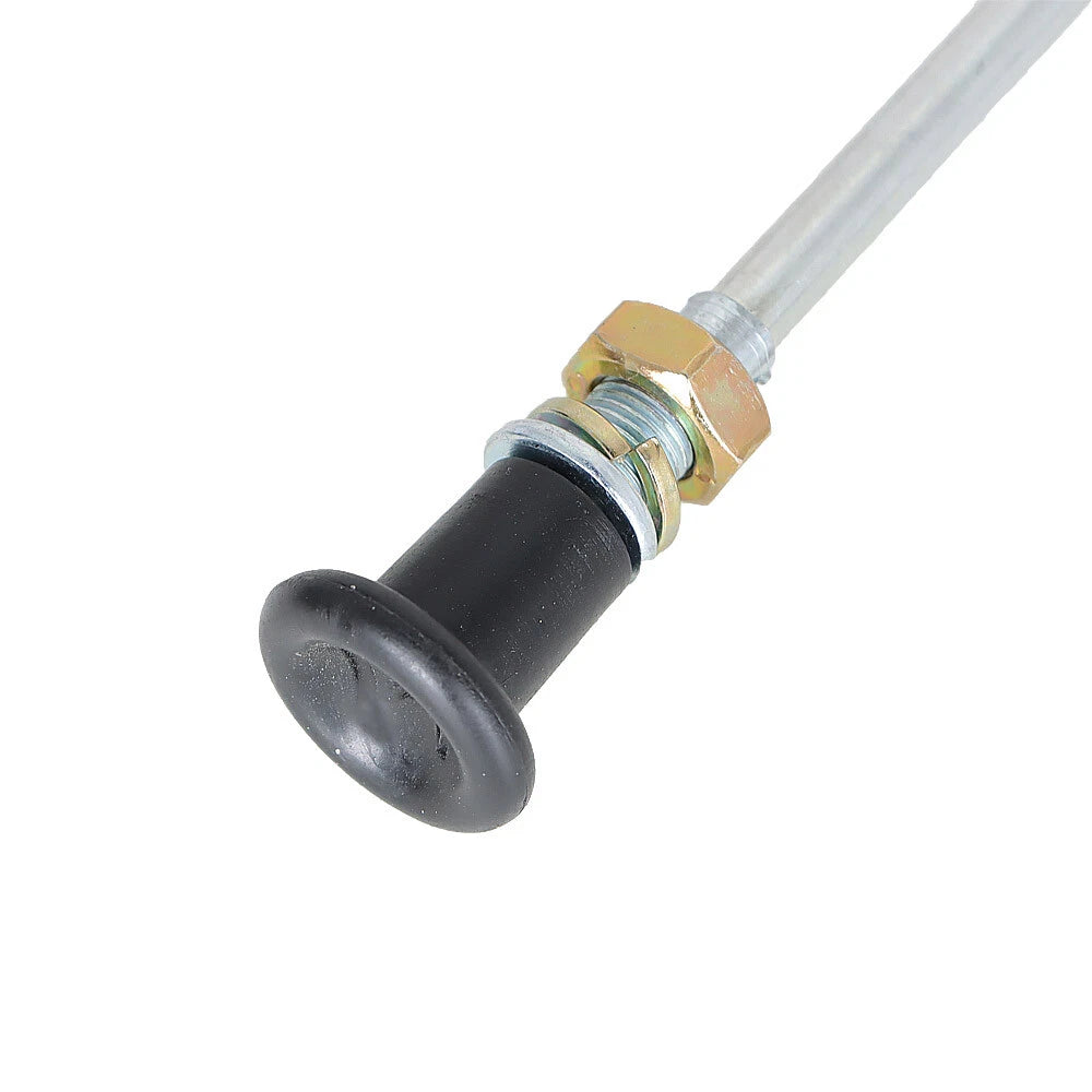 Set of 2 Rotary Push Pull Choke Cables 63" for Universal Applications