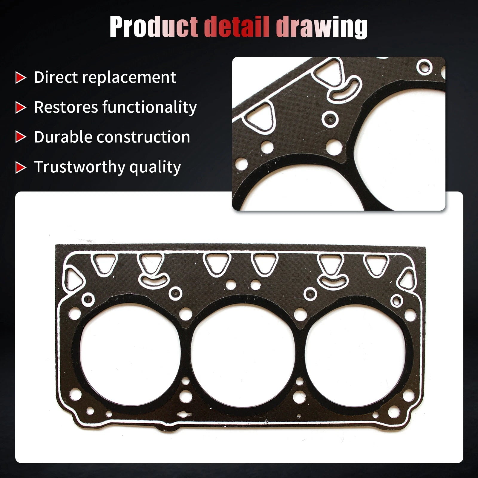 Head Gasket Set for Chevrolet Impala Pontiac Bonneville Grand Prix (1997–2005)