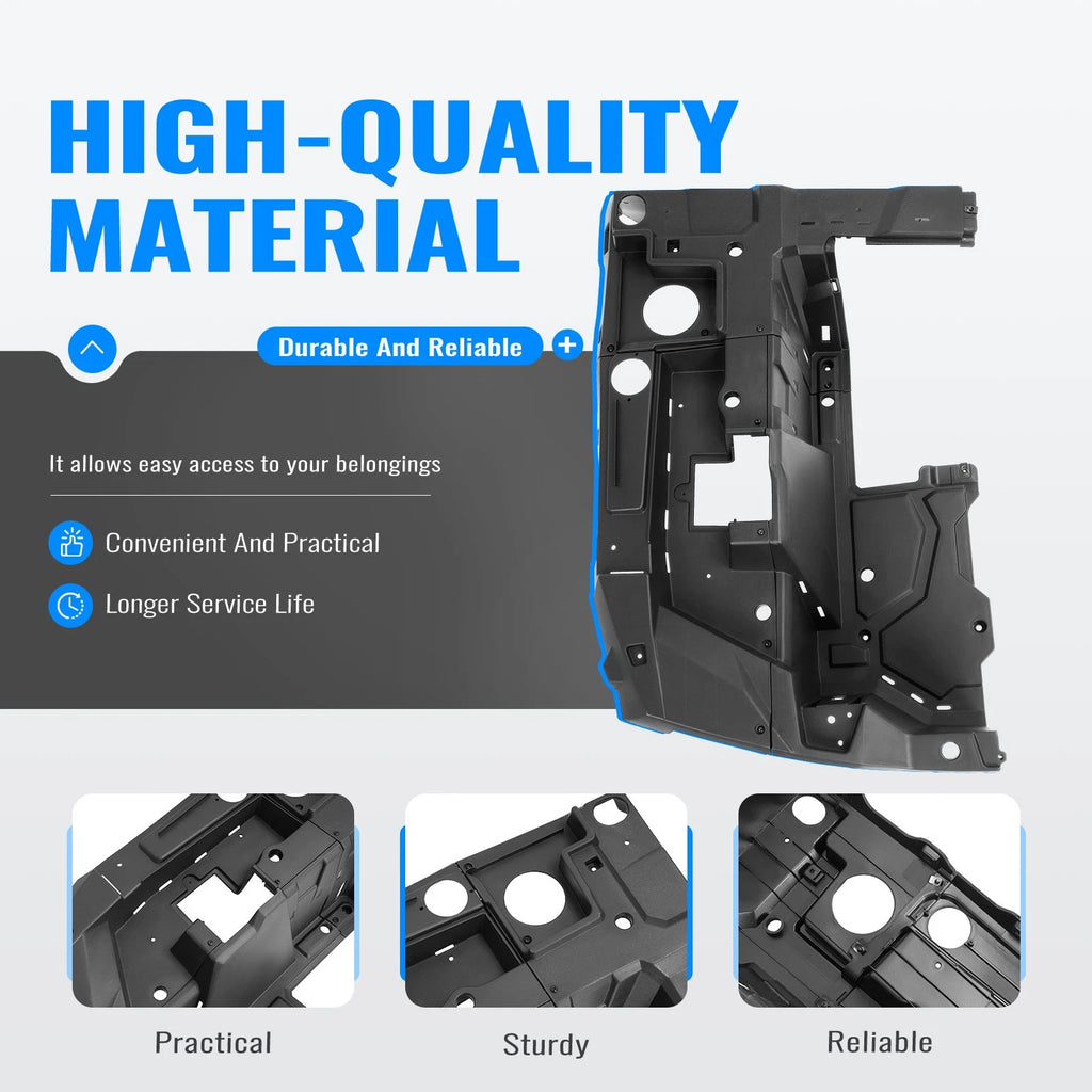 Left Side Rear Bed Box for Polaris RZR XP 1000/Turbo S (2014–2023)