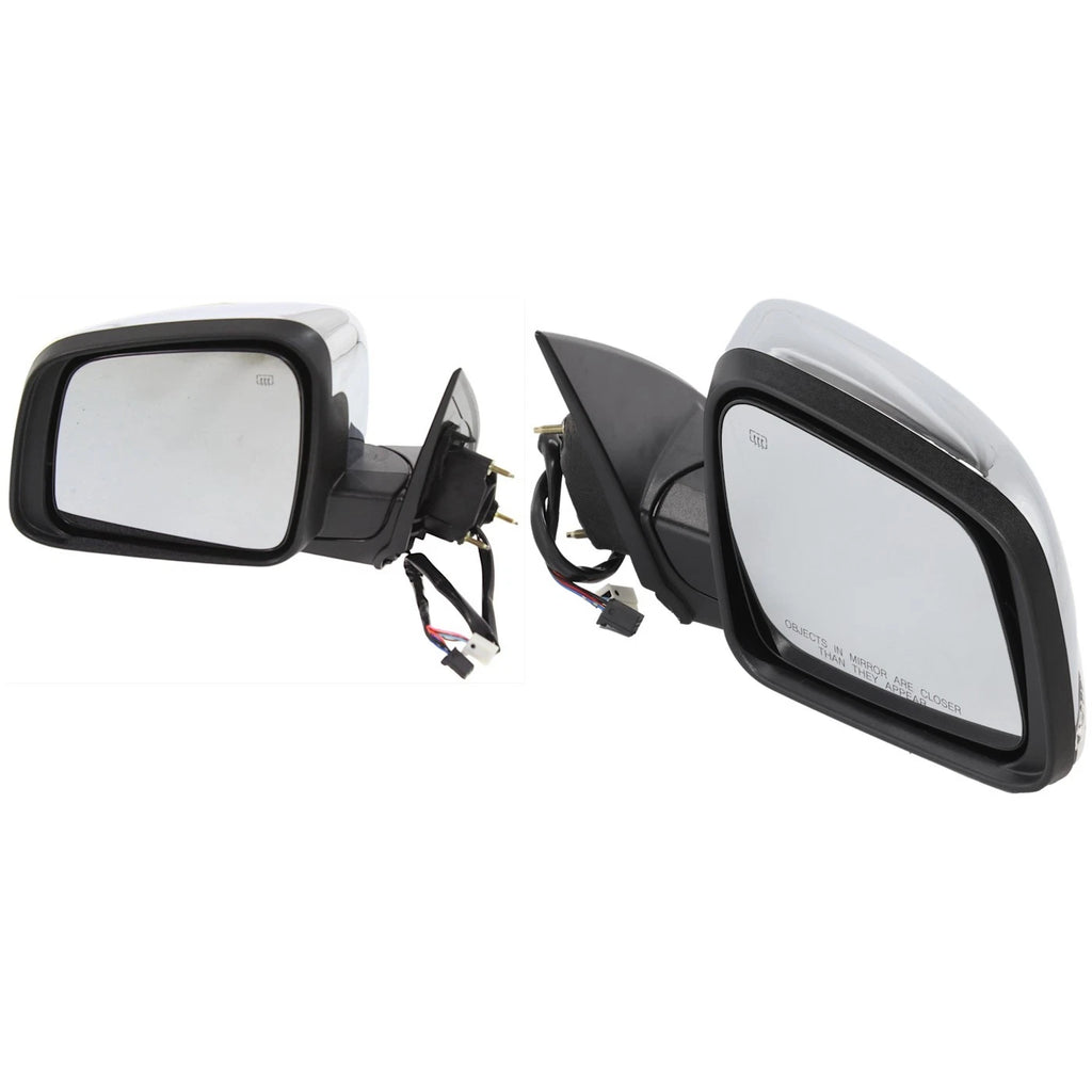 Set of 2 Heated Mirrors for Dodge Durango