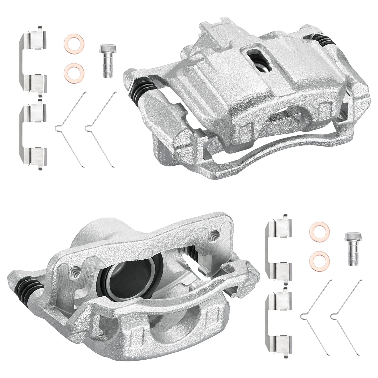 Front Disc Brake Calipers with Bracket for Honda Civic (2012–2015)