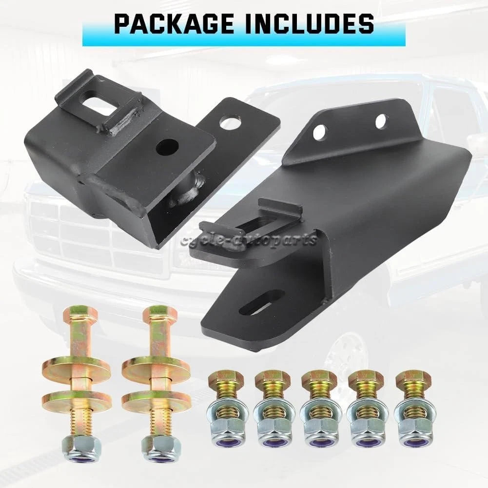 2-3.5" Lift Kit Axle Pivot Drop Bracket for Bronco F150 4WD (1980–1996)