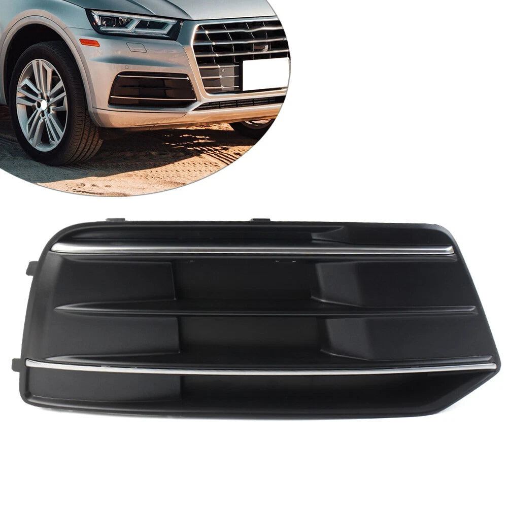 ABS Front Bumper Fog Light Grille Cover for Audi Q5 (2018–2022)