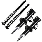 Set of 4 Struts Shocks Absorbers for Kia Rio (2002–2005)