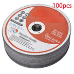 Set of 100 Cut-off Wheels for Metal & Stainless Steel (6"x.045"x7/8")