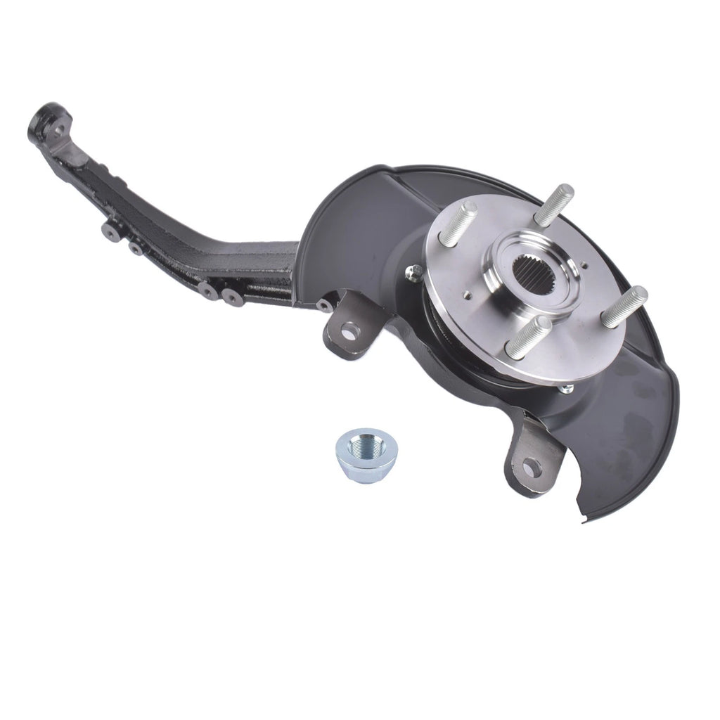 4-Stud Hub Black Front Left Steering Knuckle for Honda Accord (Ref# 45255-SS0-000)