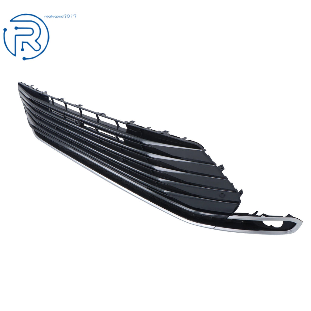 Lower Bumper Grille for Sienna (2021-2023) Dark Black & Silver Trim