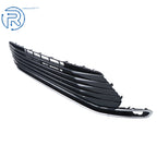 Lower Bumper Grille for Sienna (2021-2023) Dark Black & Silver Trim
