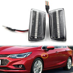 LED Dynamic Side Marker Lights for Opel Astra H MK5 Zafira B MK2 Clear