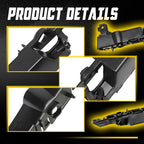 2X Black Bumper Retainers for Audi S6 A6 Quattro (2012-2018)