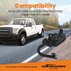 Powerstroke Diesel PCV Oil Separator Assembly for Ford Super Duty 6.7L (2011–2016)