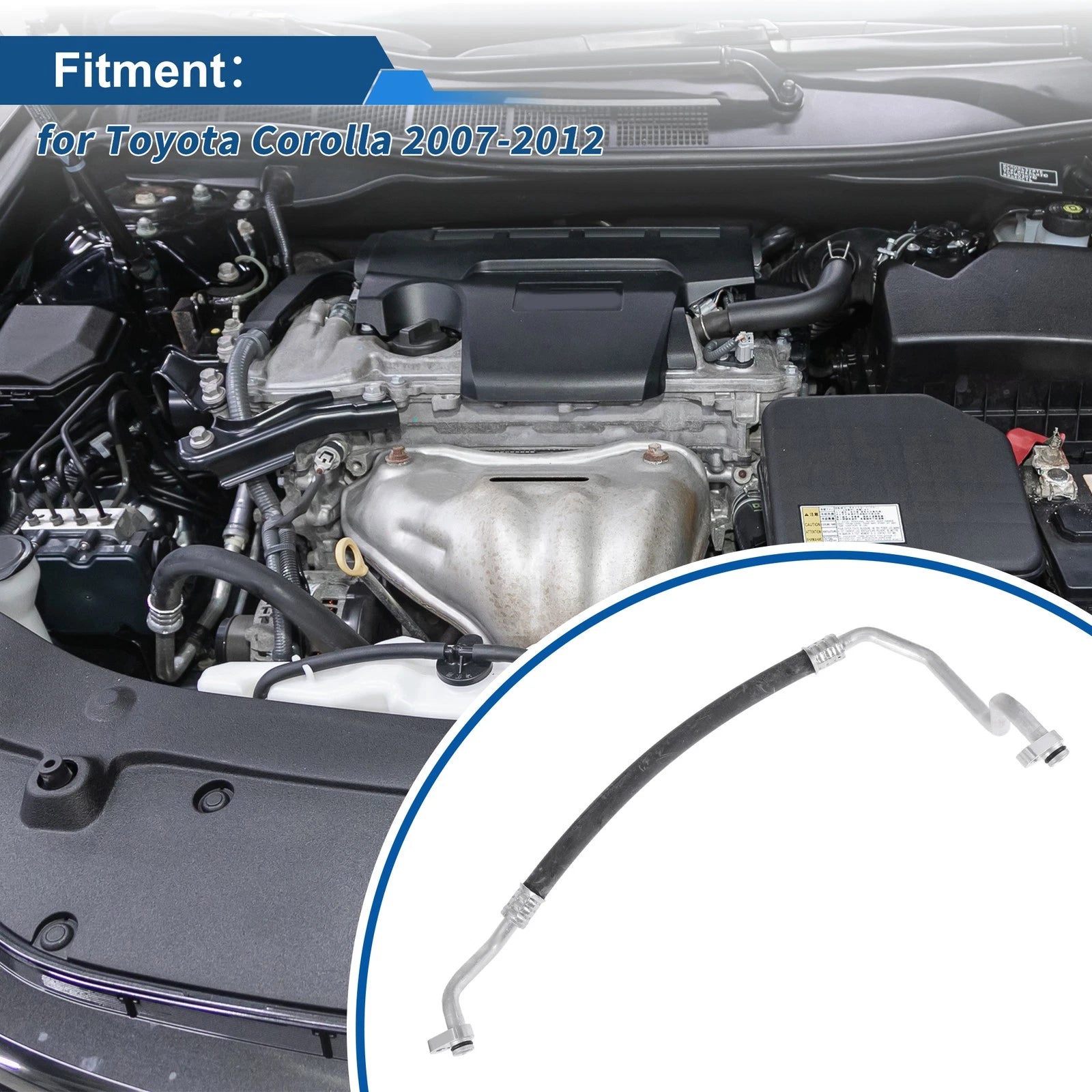 A/C Refrigerant Liquid Hose for Toyota Corolla (2007–2012) No. 8870402680