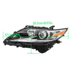 Headlight Assembly for Lexus ES350 ES300H (2016–2018) with LED DRL