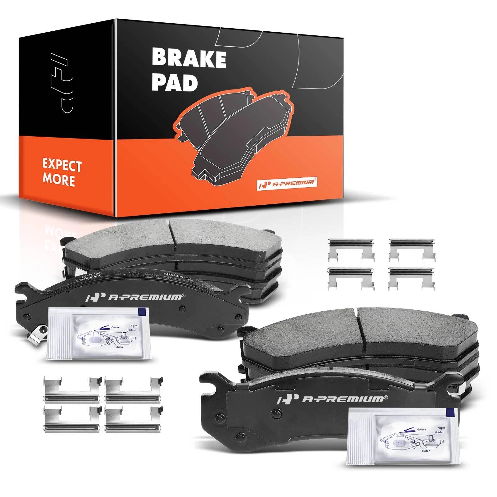 8x Ceramic Brake Pads for Chevrolet Silverado GMC Sierra 