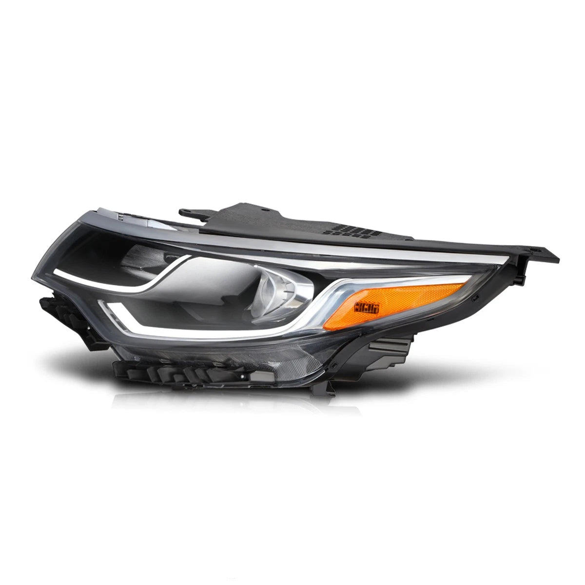 Left Side LED DRL Projector Headlight for Optima (2019–2020) Black Housing