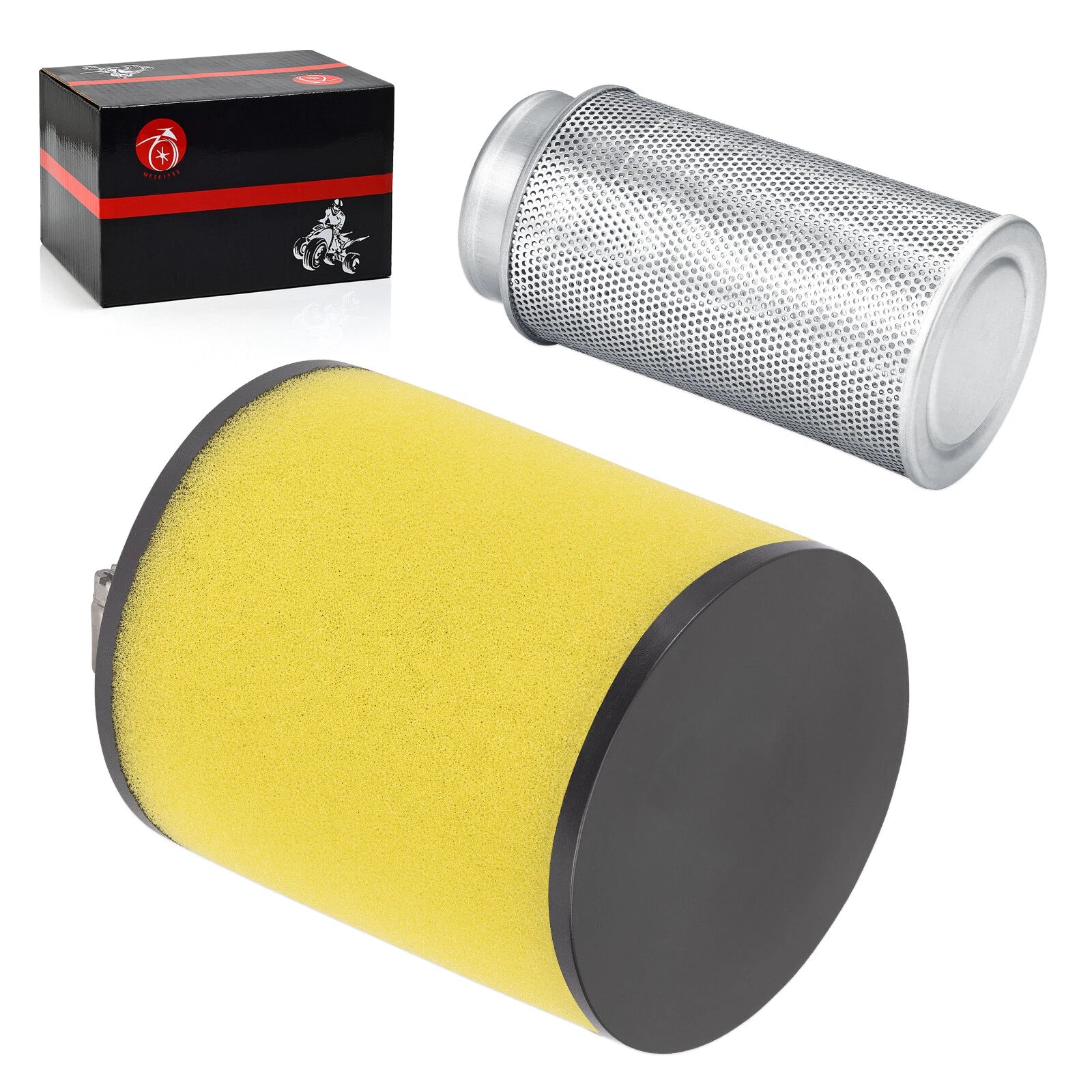 Air Filter w/ Air Cleaner Body for Honda Rancher 420
