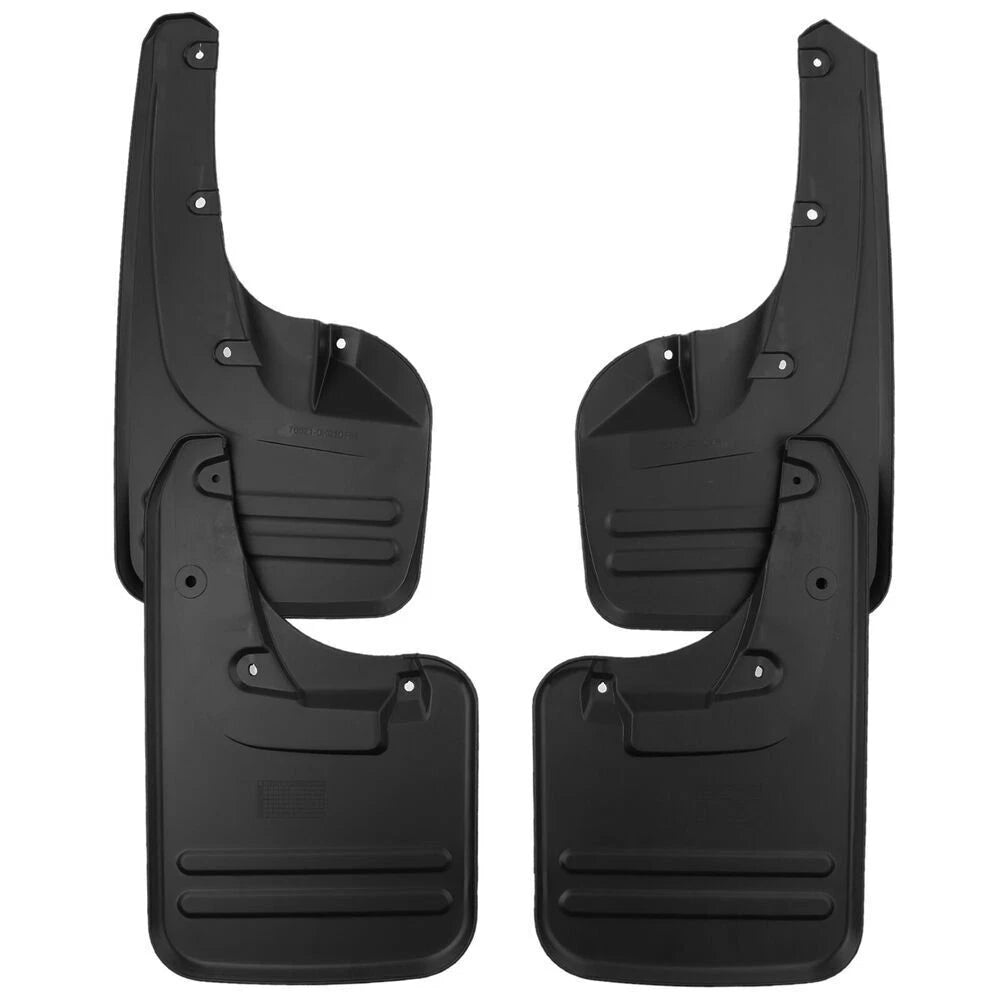 Set of 4 Molded Splash Guards for Toyota Hilux Vigo 4WD (2005–2014)