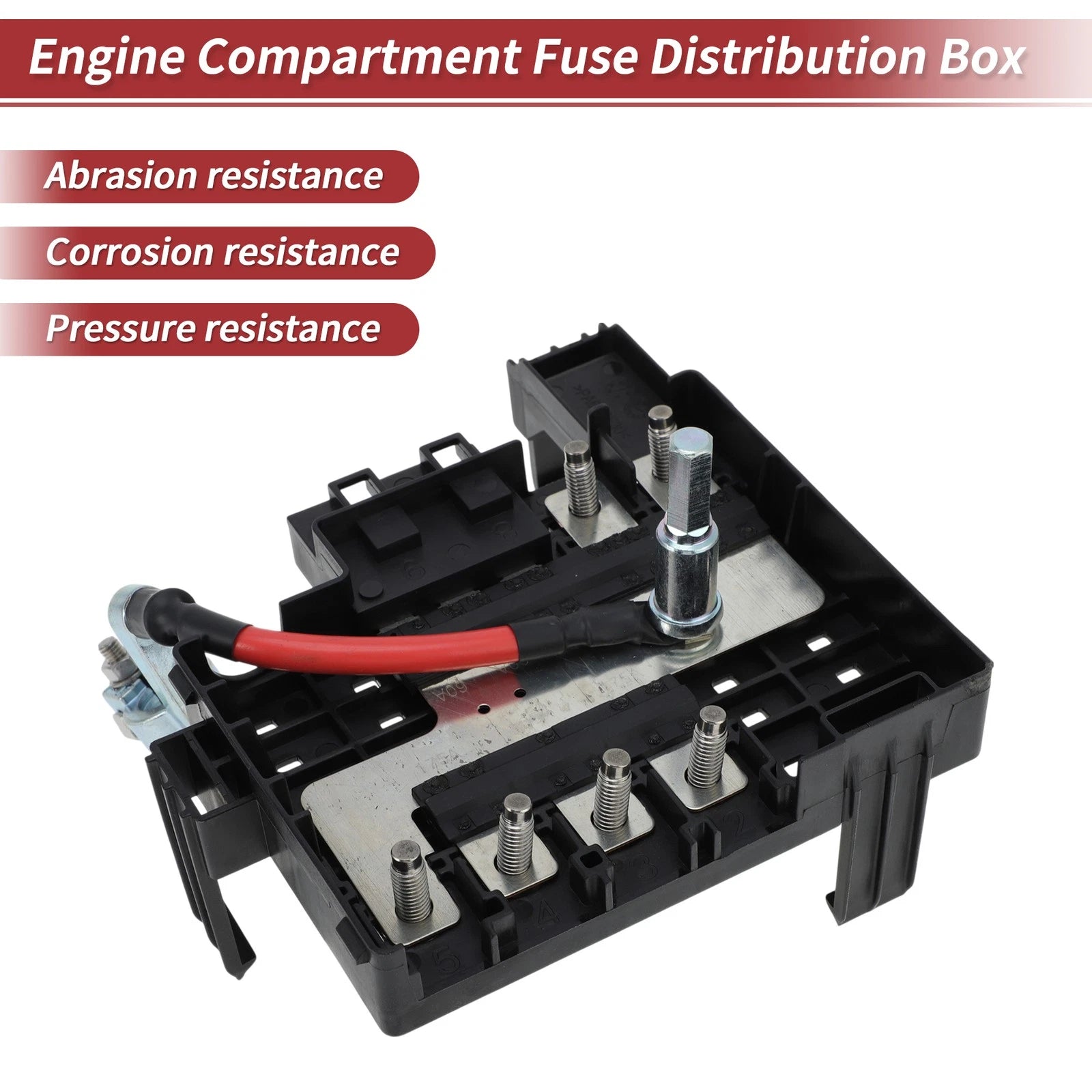Battery Distribution Box Fuse Block for Chevy Silverado 1500, GMC (No. 84354721)