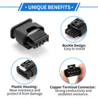 4 Pin Mass Air Flow Sensor Connector for BMW 