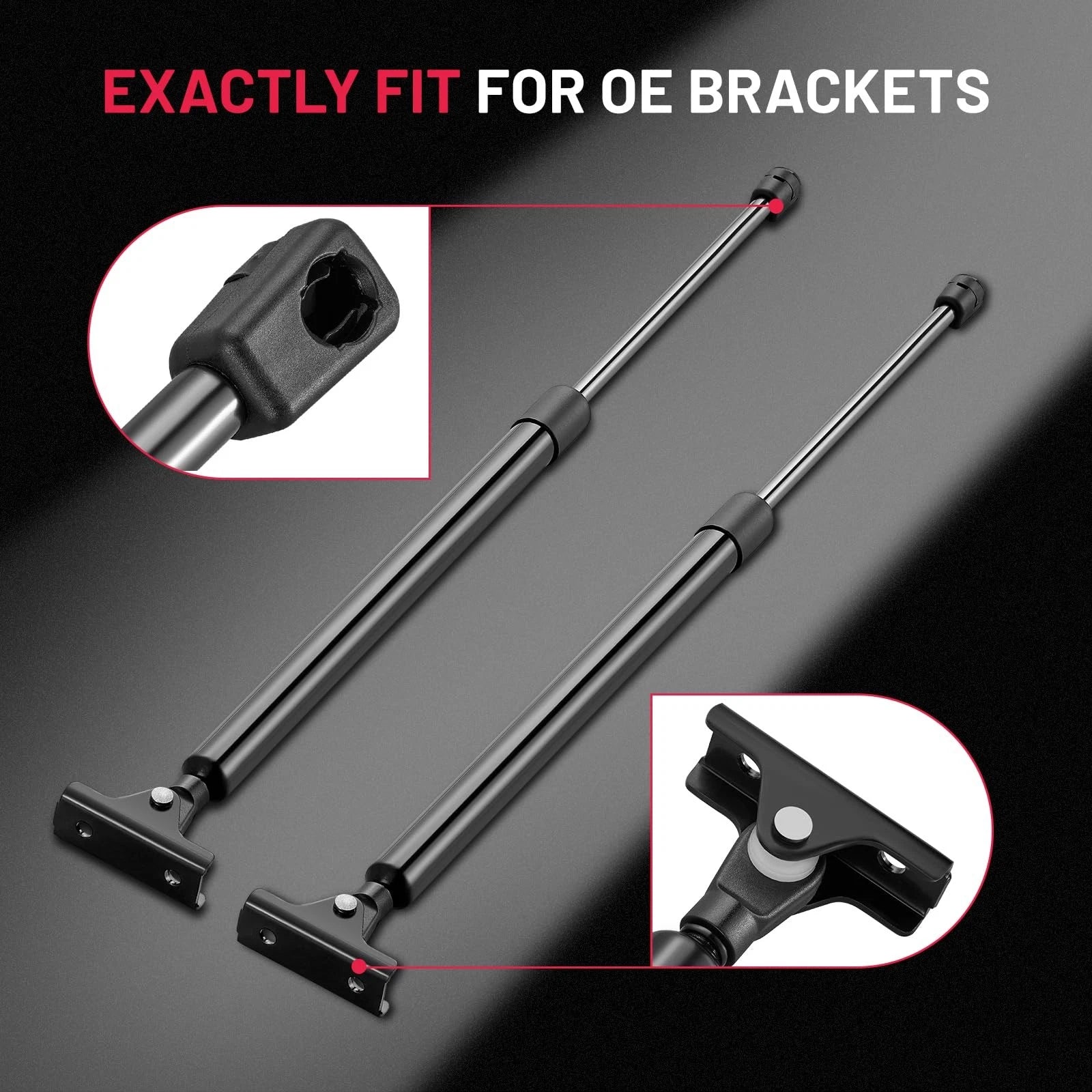 2Pcs Rear Hatch Supports for Jeep Cherokee (1997–2001) 4291