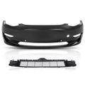 Front Bumper Cover and Grille Set for Tesla Model 3 (2017–2023)